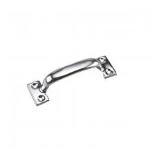 Toolway 81001437 - Door Pull N°4 Steel Zinc Plated 8in