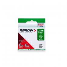 Toolway 82002114 - 5x1000pk Staples JT21 ¼In X 7/16in Crown