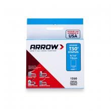 Toolway 82050916 - 4x1250pk Staples T50 9/16in x 3/8in Crown 20Ga