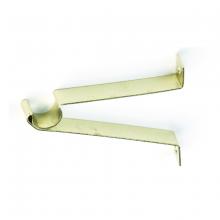 Toolway 82077654 - Cafe Rod Bracket 2in Projection Brass 2/Bag