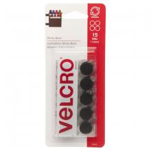 Toolway 82093069 - Velcro® Sticky Back Circles 5/8in Black 15PC