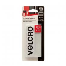 Toolway 82093200 - Velcro® industrial Strength Strips 2in x 4in White 2PC