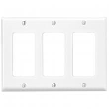 Toolway 83016491 - Decora 3-Gang Wall Plate White