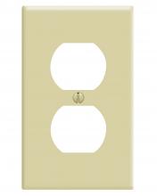 Toolway 83016619 - 1 Gang Ivory Duplex Plate