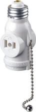 Toolway 83018006 - Socket Pull-Chain White Current Tap