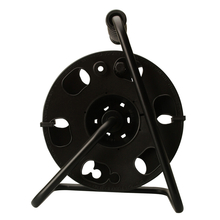 Toolway 83022849 - Metal Extension Cord Reel Stand Black