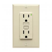 Toolway 83032714 - Gfi Lighted Receptacle 15V Ivory