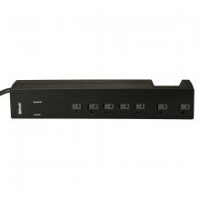 Toolway 83041600 - Power Bar Surge Protector 7Outlet 4ft Black