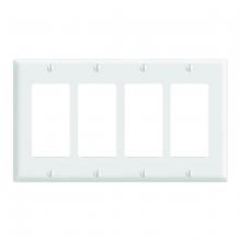 Toolway 83048876 - Decora 4-Gang Wall Plate White