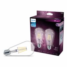 Toolway 83057429 - 2PK Bulbs ST19 Decorative LED 4.4W=40W E26 Daylight