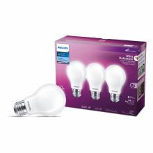 Toolway 83057483 - 3PK Bulbs A19 Ultra Def. Frosted LED E26 8W=60W Daylight