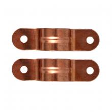 Toolway 84000444 - 100pk Copper Clad Tube Clips w/Nails 3/4in