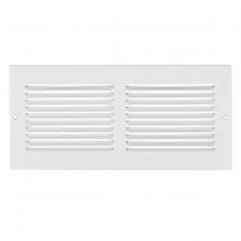 Toolway 84011535 - Sidewall Return Air Grille Steel 8 x 6in White