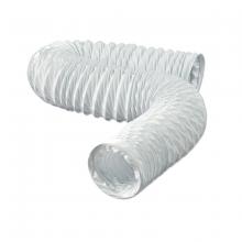 Toolway 84013146 - Flexible White Vinyl Duct 4in X50ft  Boxed Bulk