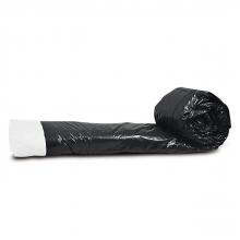 Toolway 84028603 - Duct Insulation Sleeve 6in x 10ft Black Jacket R4.2