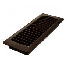 Toolway 84073473 - Floor Register Plastic 4 x 12in Brown