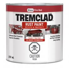 Toolway 85000046 - Rust Paint Oil Based 237ml Fire Red