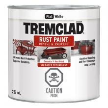 Toolway 85000047 - Rust Paint Oil Based 237ml Flat White