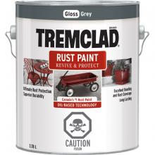 Toolway 85000088 - Rust Paint Oil Based 3.78L Grey