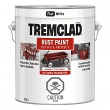 Toolway 85000093 - Rust Paint Oil Based 3.78L Flat White