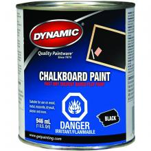 Toolway 85014510 - Chalkboard Paint Solvent Based 1L Black AA670400