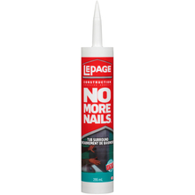 Toolway 85064075 - No More Nails Tub Surround Adhesive 266ml Off White