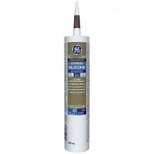 Toolway 85064165 - GE Silicone 2 Advanced Window & Door Sealant 298ml Brown