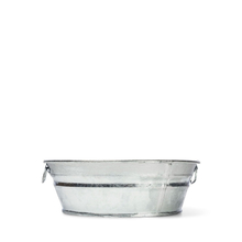 Toolway 86017207 - Wash Tub Mini Round Low Flat Hot Dipped Steel 1L/2Qt