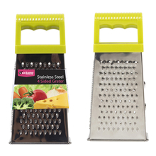 Toolway 86080407 - Stainless Steel Four-sided Grater 7.25in