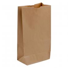 Toolway 87000006 - 500PK Brown Paper Shopping Bags 5lb