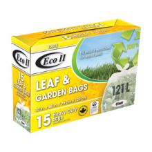 Toolway 87010015 - 15PC Leaf & Garden Collection Bags 30x48in Clear