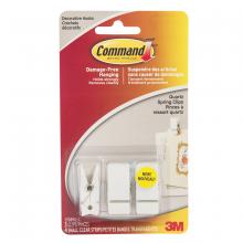 Toolway 87039402 - Command™ Spring Clip Small Quartz 3Pk