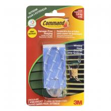 Toolway 87097375 - Command™ Outdoor Window Hook Large Clear 4Lb