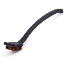 Toolway 88077398 - Palmyra Grill Cleaning Brush With Long Handle 17in