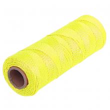 Toolway G11233 - Braided Nylon Mason Line #18 500ft Fluorescent Yellow