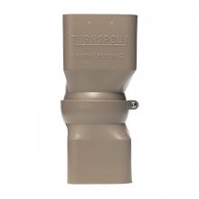 Toolway TSR103S - Turnspout 2 5/8in x 2 5/8in & 2in x 3in Tan