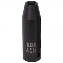 ITC 26360 - 1/2" DR x 10 mm Deep Impact Socket - 6 Point