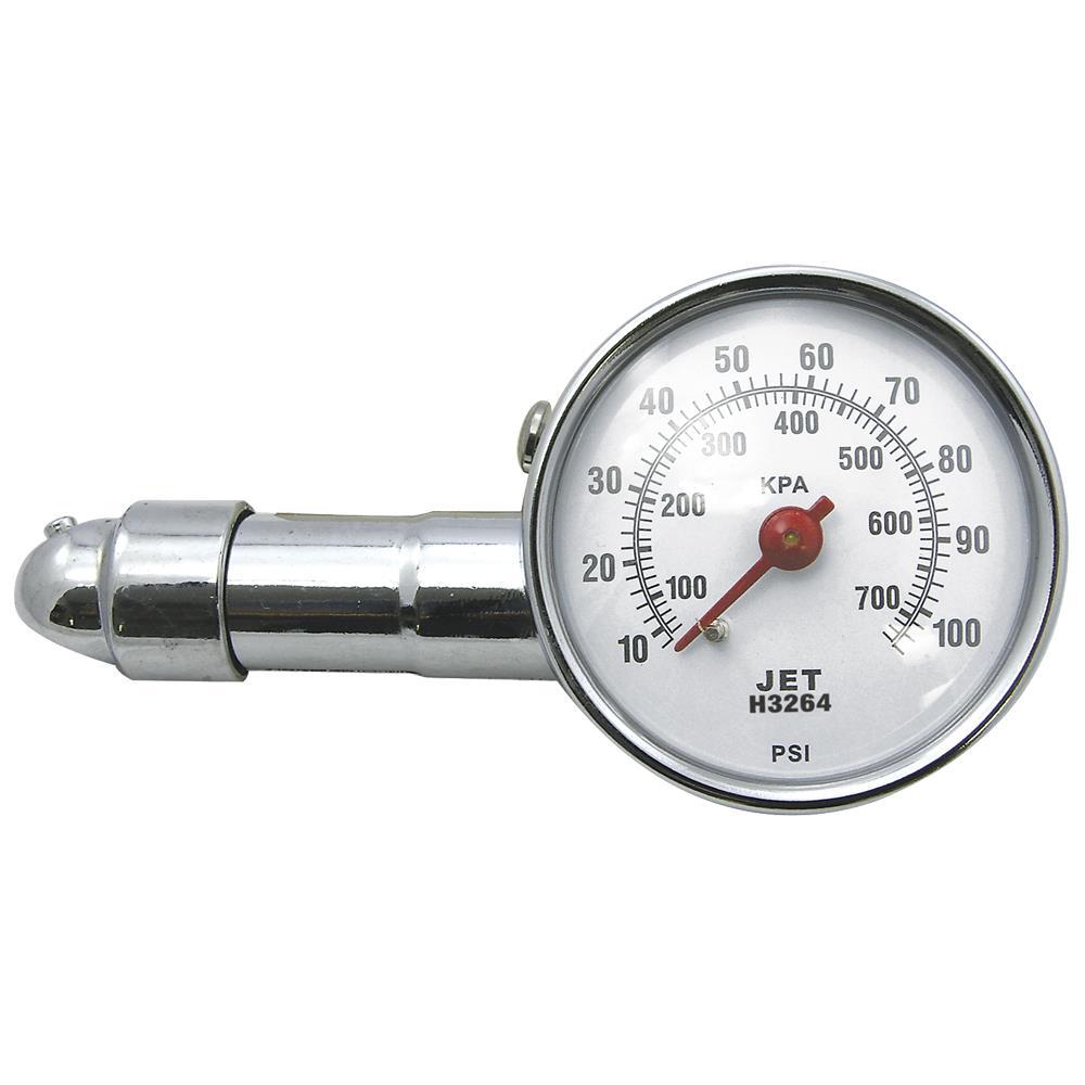 Dial-Type Tire Pressure Gauges