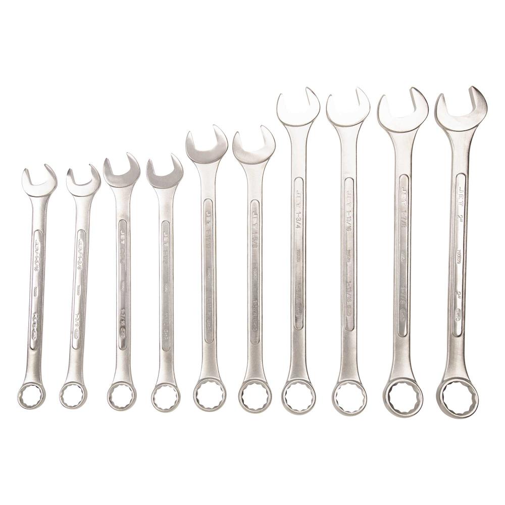 Jumbo Raised Panel Combination Wrench Sets