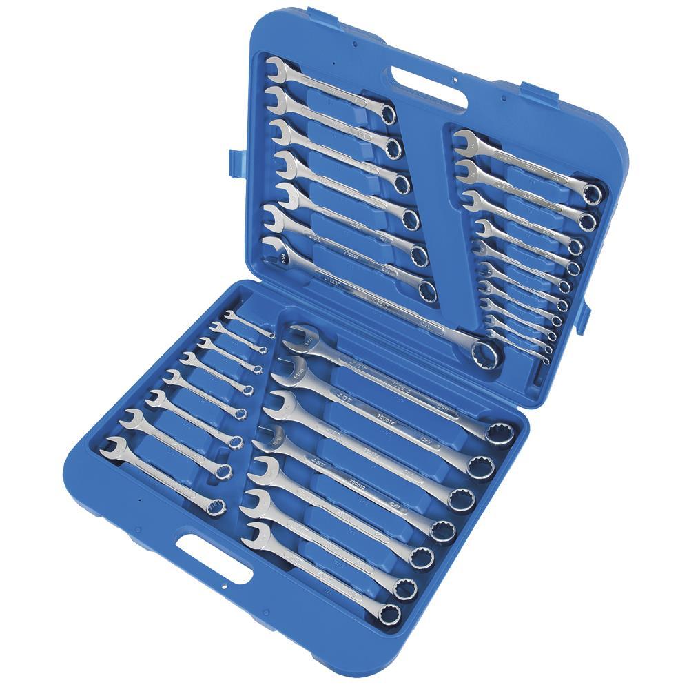 Raised Panel Combination Wrench Sets