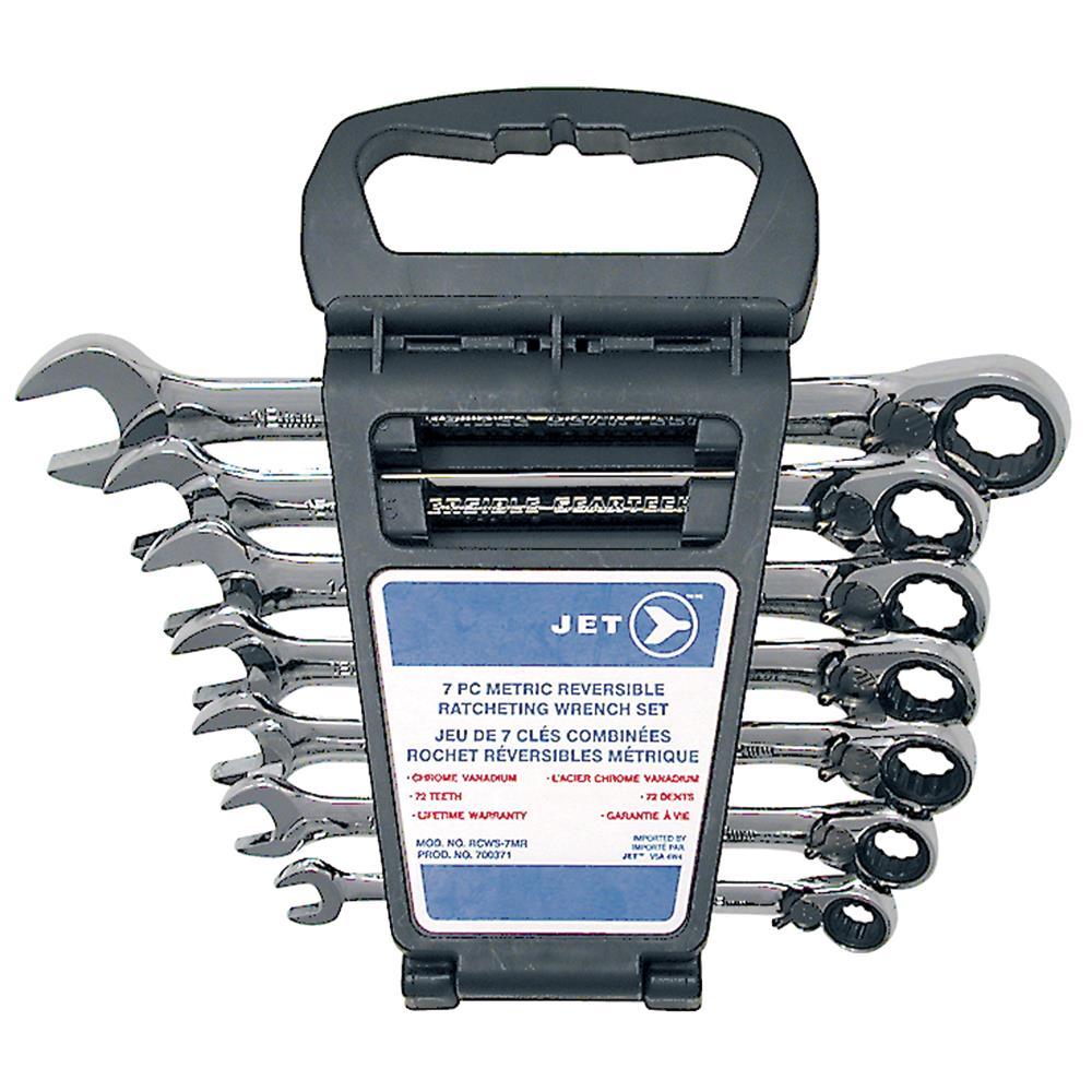 Long Pattern Reversible Ratcheting Combination Wrench Sets