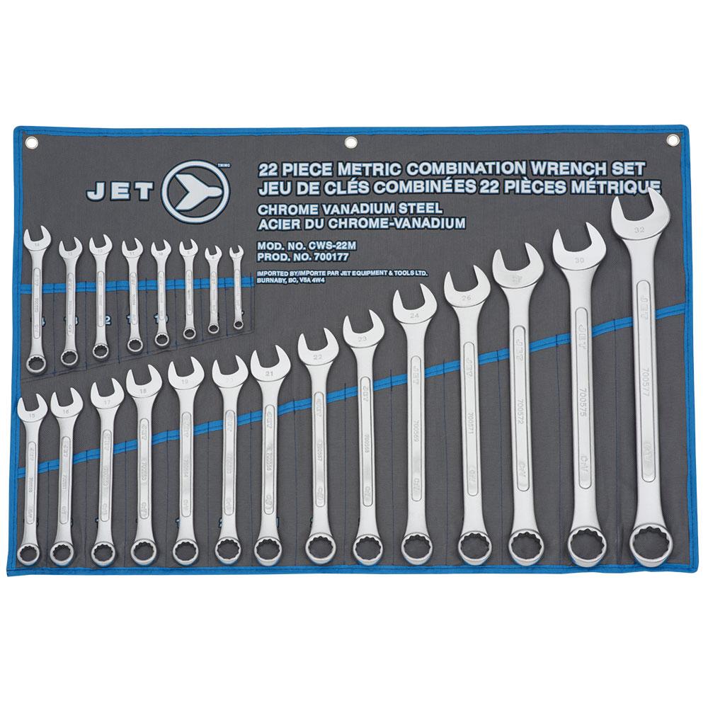 Raised Panel Combination Wrench Sets