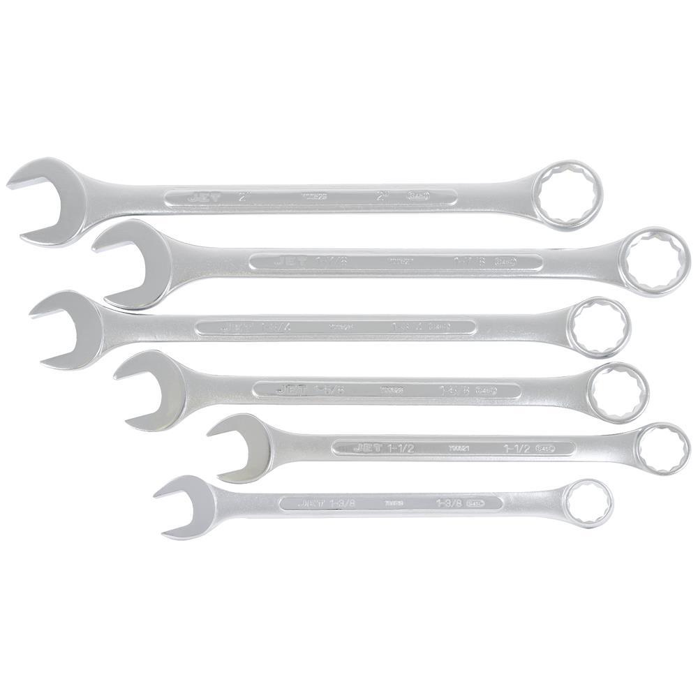 Jumbo Raised Panel Combination Wrench Sets