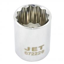 Jet - CA 672228 - Chrome Sockets Standard Length