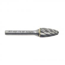 Jet - CA 533655 - Super Premium Non-Ferrous Single Cut Carbide Burs