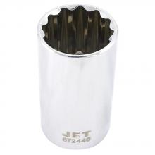 Jet - CA 672440 - Chrome Sockets Deep Well