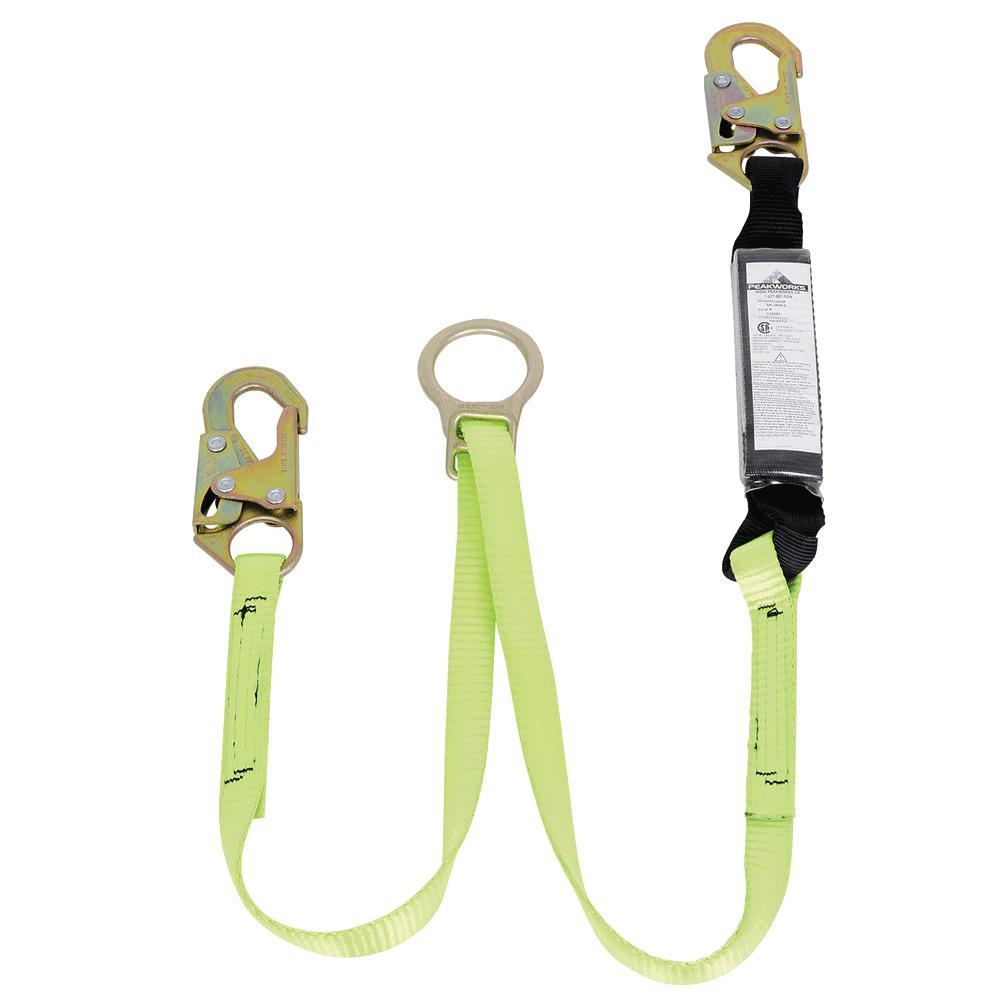 E4 Shock Absorbing Lanyards - SP - Single Leg