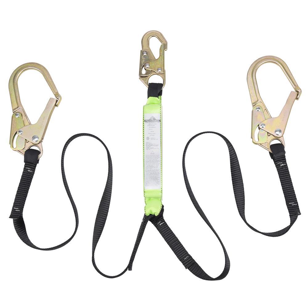 E6 Shock Absorbing Lanyards - SP - Twin Leg