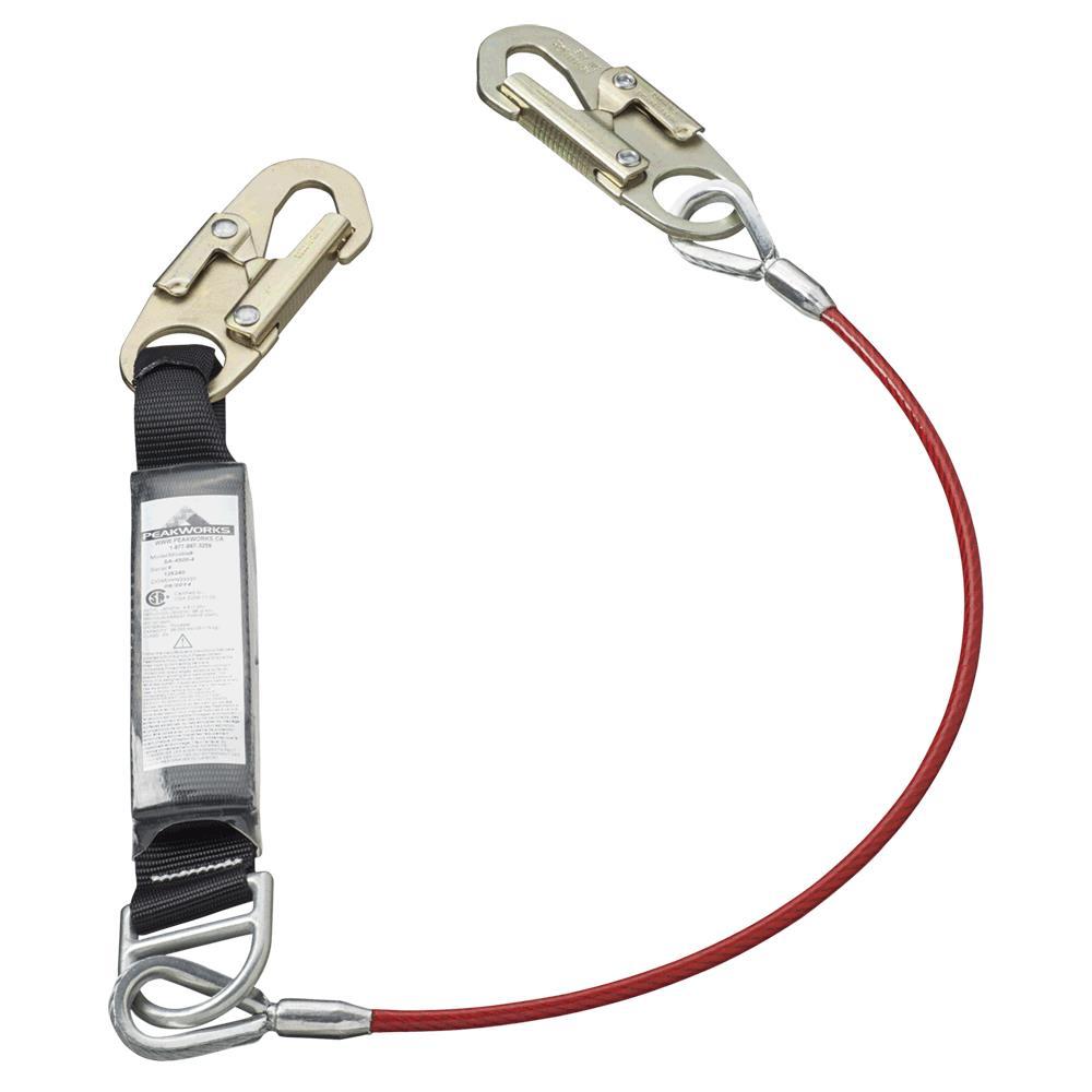 E4 Shock Absorbing Lanyards - SP - Single Leg