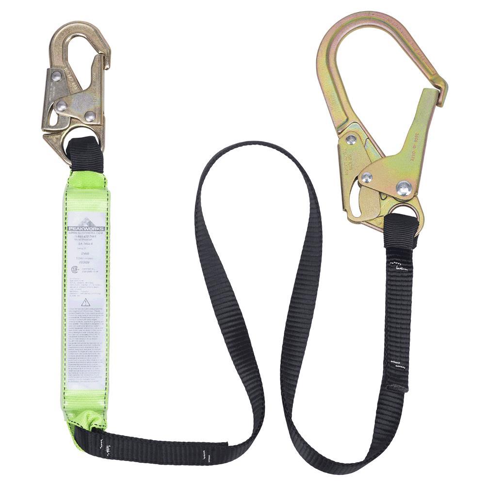 E6 Shock Absorbing Lanyards - SP - Single Leg